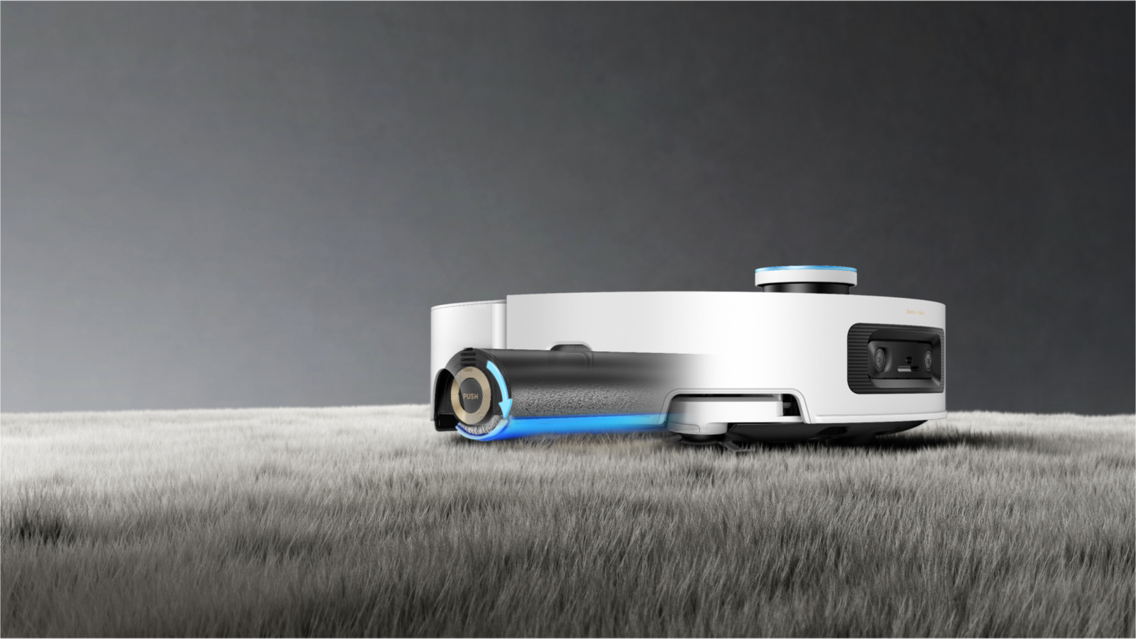 Dreame Aqua10 Ultra Roller Complete AutoSeal Walzenschutz erkennt Teppiche und hält sie trocken