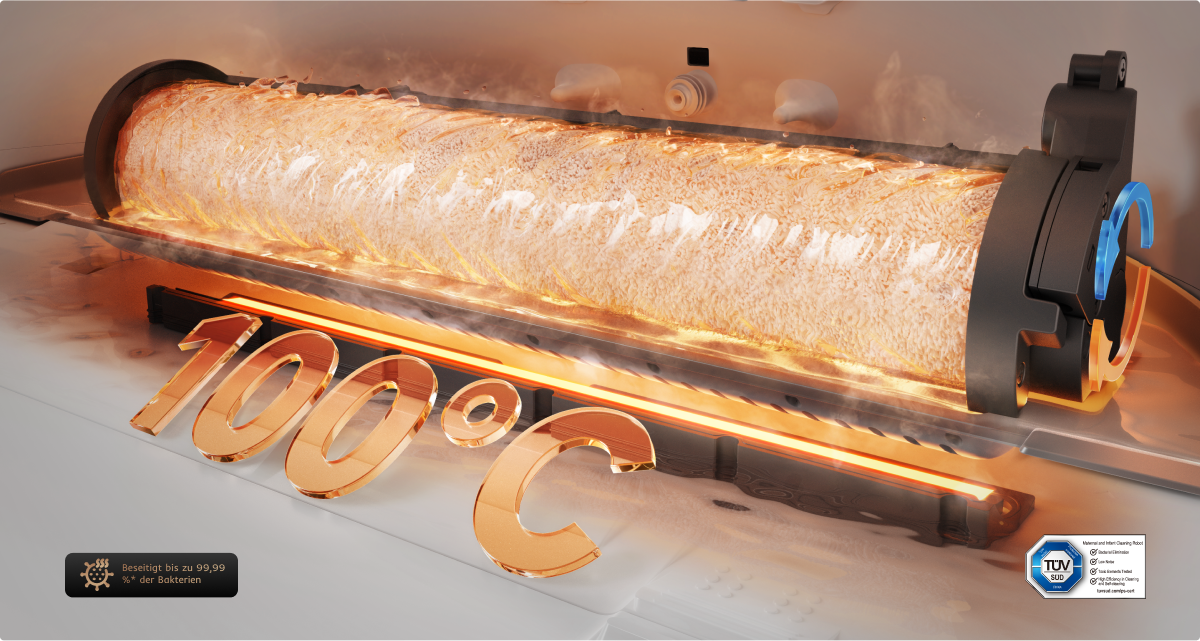 Dreame Aqua10 Ultra Roller Complete ThermoHub System reinigt Walze bei 100C für Hygiene