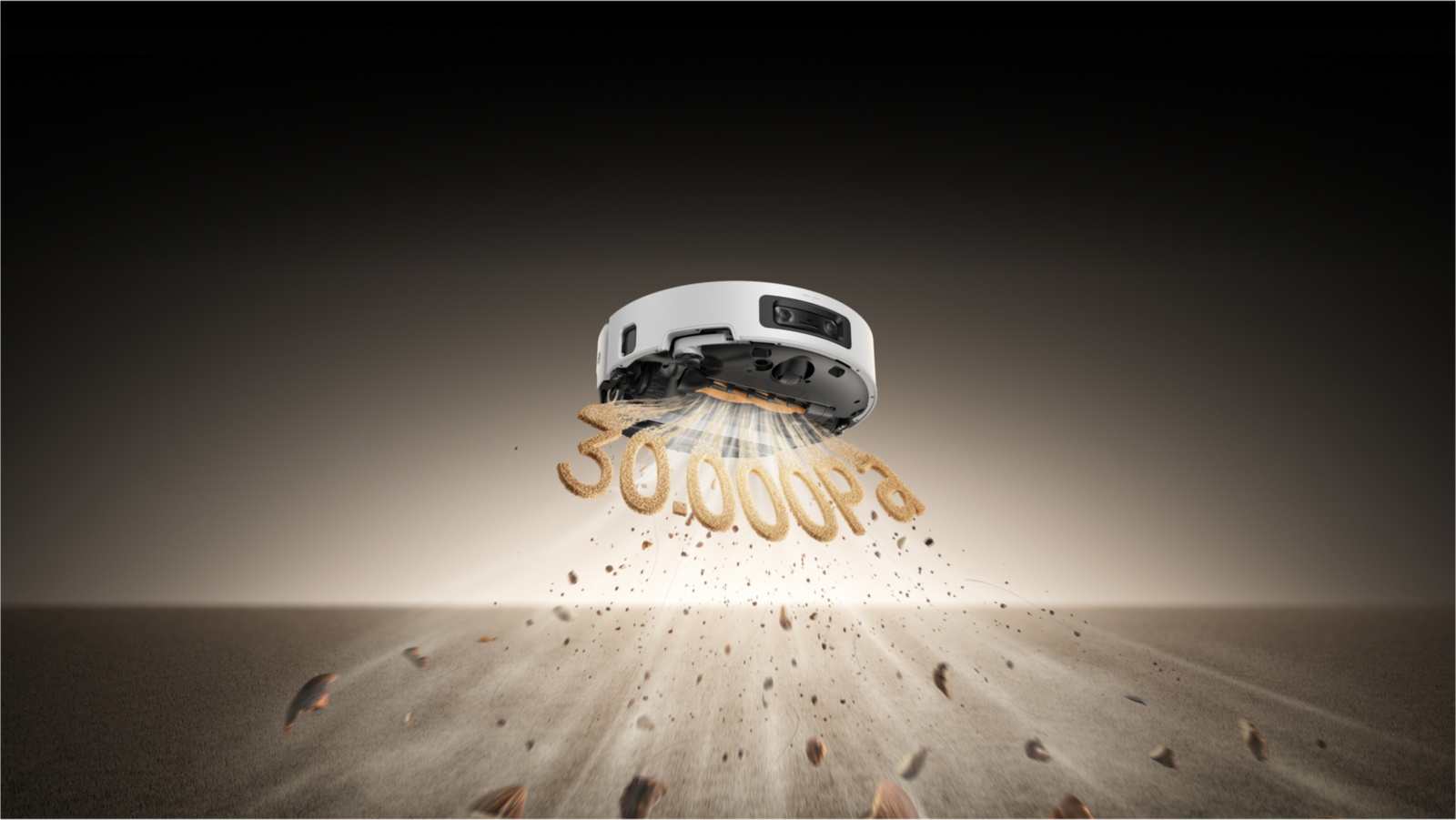 Dreame Aqua10 Ultra Roller Complete Saugroboter mit 30000Pa Saugleistung entfernt Staub Schmutz und große Partikel