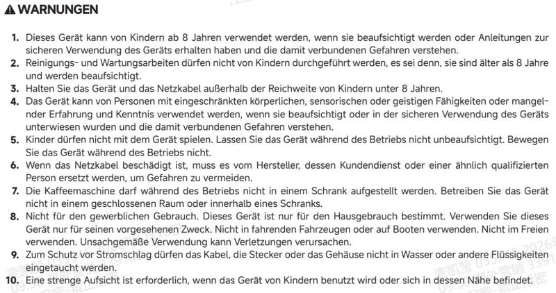 Warn- und Sicherheitshinweise