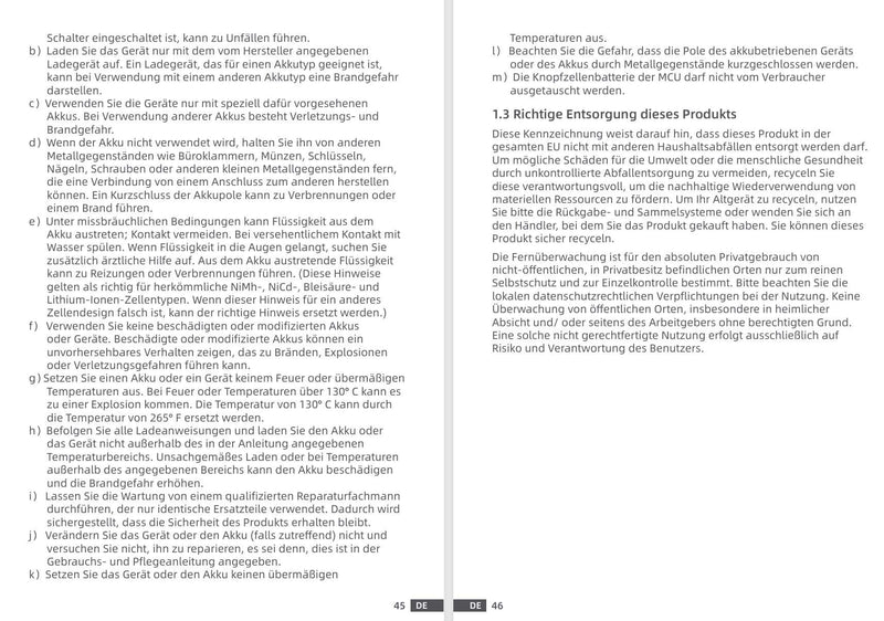 Warn- und Sicherheitshinweise