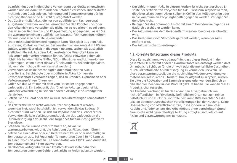 Warn- und Sicherheitshinweise