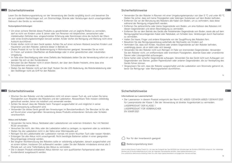 Warn- und Sicherheitshinweise