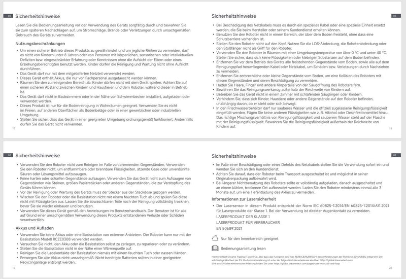 Warn- und Sicherheitshinweise
