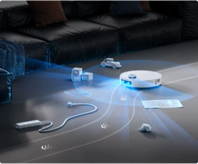 Dreame Aqua10 Ultra Roller Complete OmniSight 2.0 System für intelligente Heimnavigation und Mapping