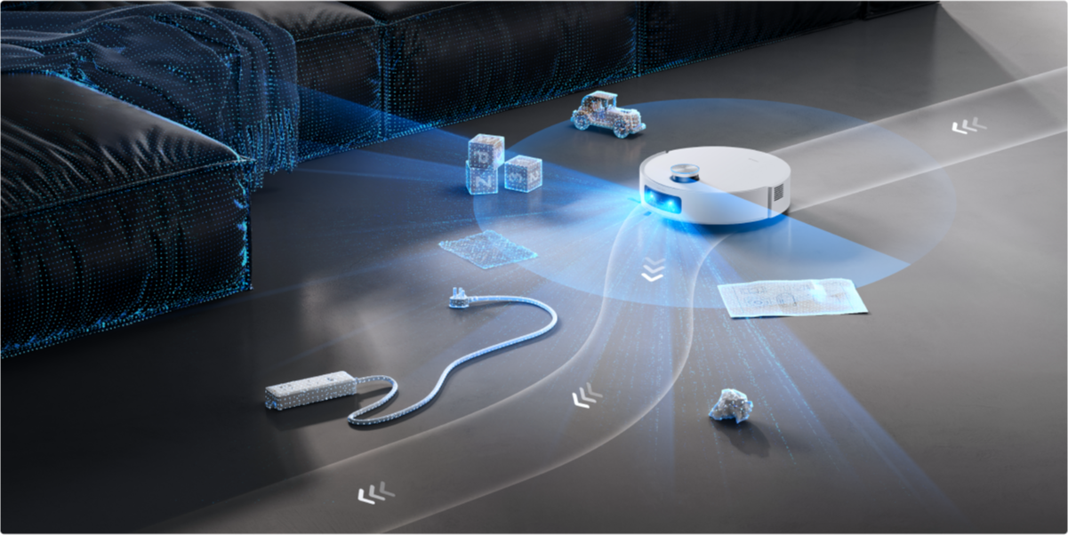 Dreame Aqua10 Ultra Roller Complete mit AstroVision KI erkennt über 200 Hindernisse und reinigt Ihr Zuhause reibungslos