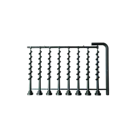 Schrauben x8, Inbusschlüssel x1