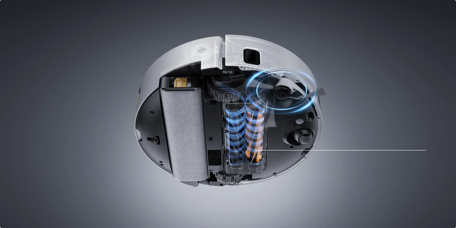 Dreame Aqua10 Ultra Track Complete HyperStream DuoBrush entwirrt und hebt bis zu 50 cm lange Haare