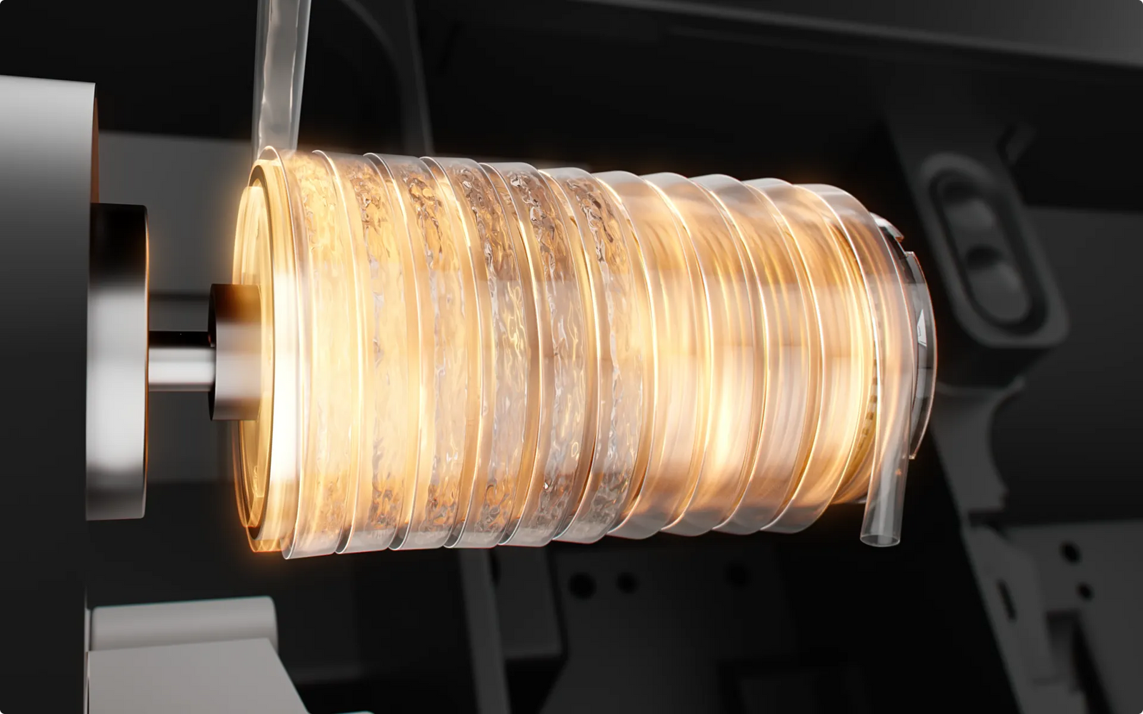 Dreame Aqua10 Ultra Track Complete erhitzt Wasser auf 45°C für optimale Wischleistung