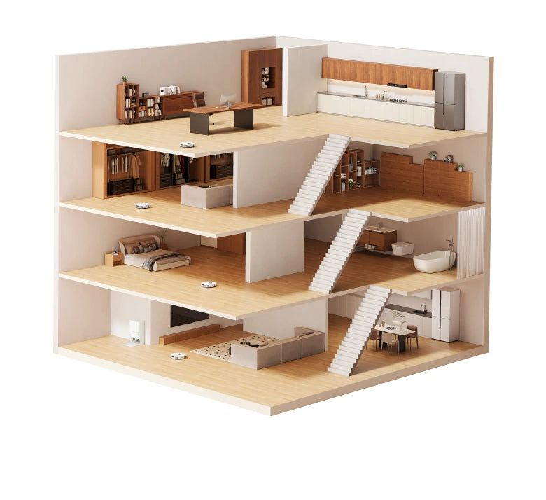 Intelligente Kartierung für mehrere Etagen