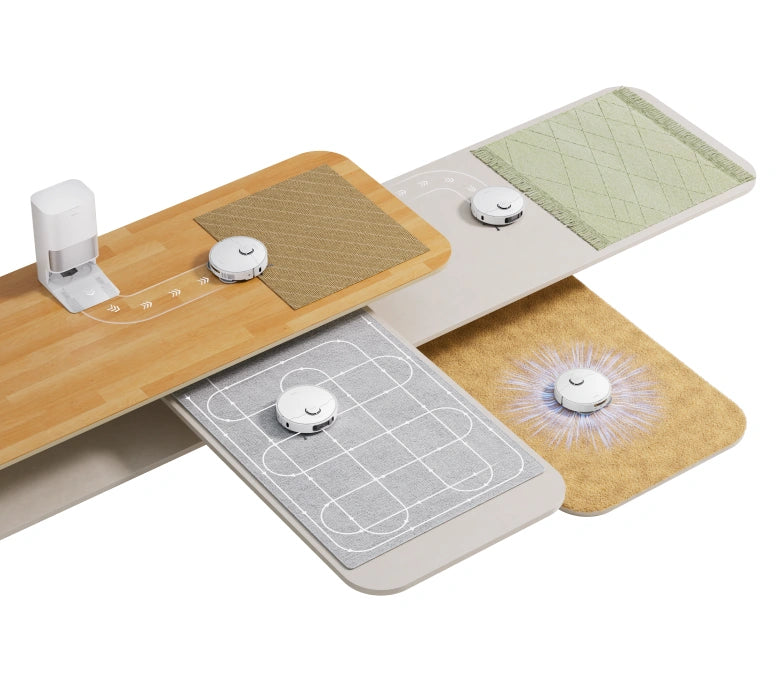 Intelligente Reinigung verschiedener Teppicharten