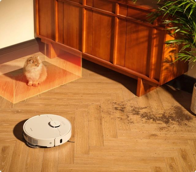 Umfahren von Haustierbereichen