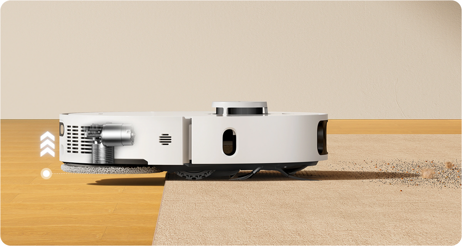 Intelligente Strategie zur Teppichreinigung