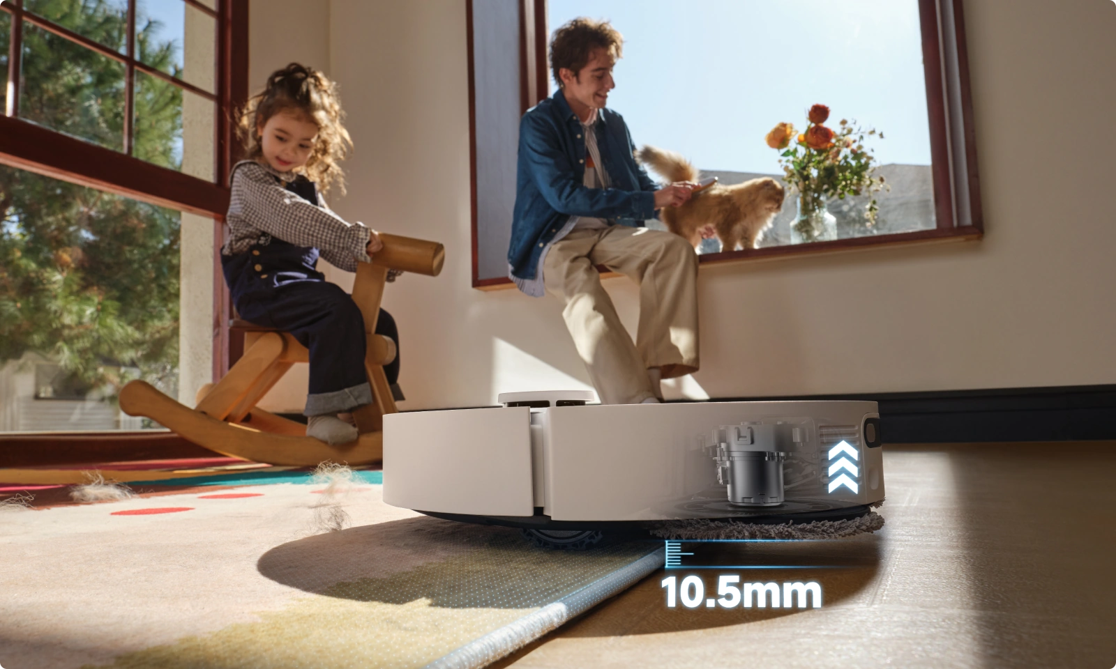 Moppanhebung um 10,5 mm