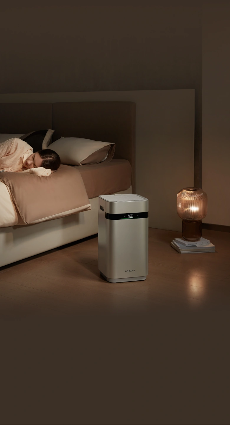 Geräuscharmer Schlafmodus <br>mit 32 dB(A)*