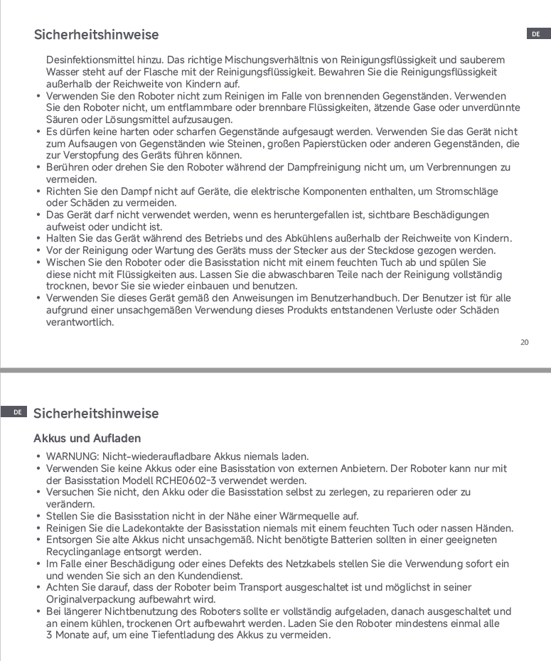 Warn- und Sicherheitshinweise