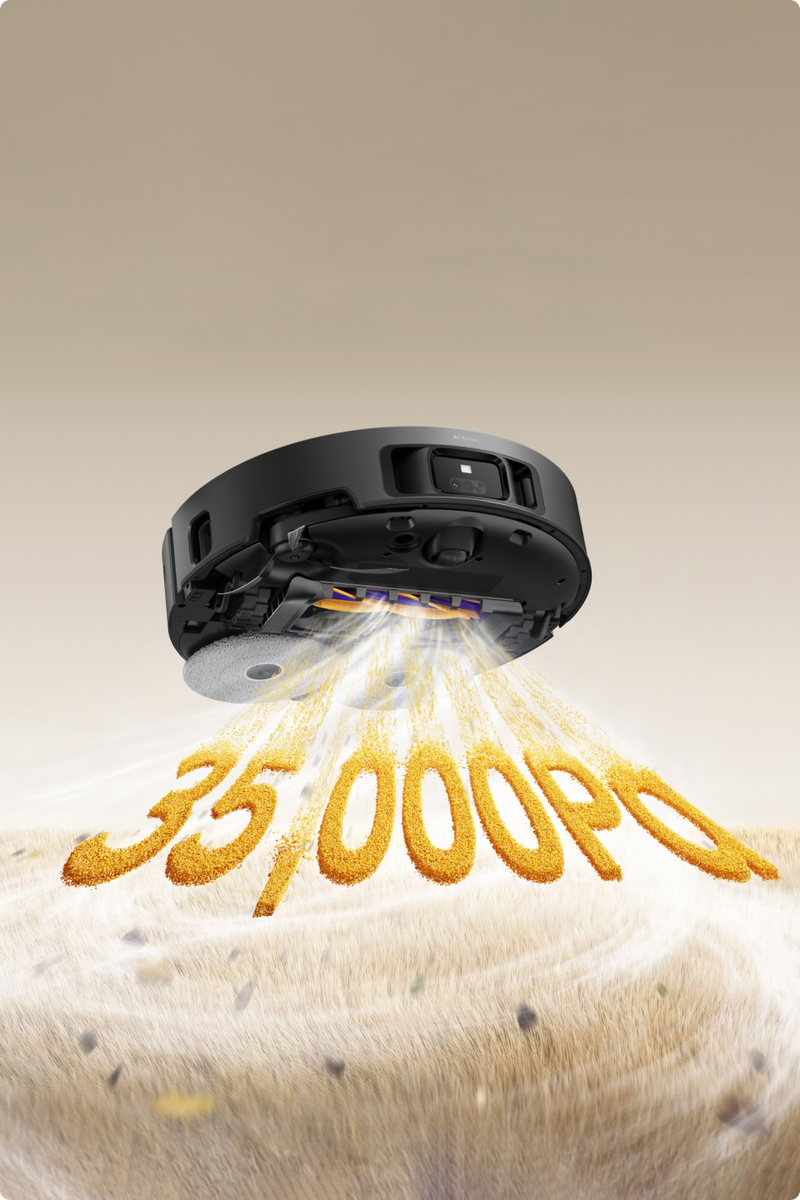 35.000 Pa Vormax-Saugkraft