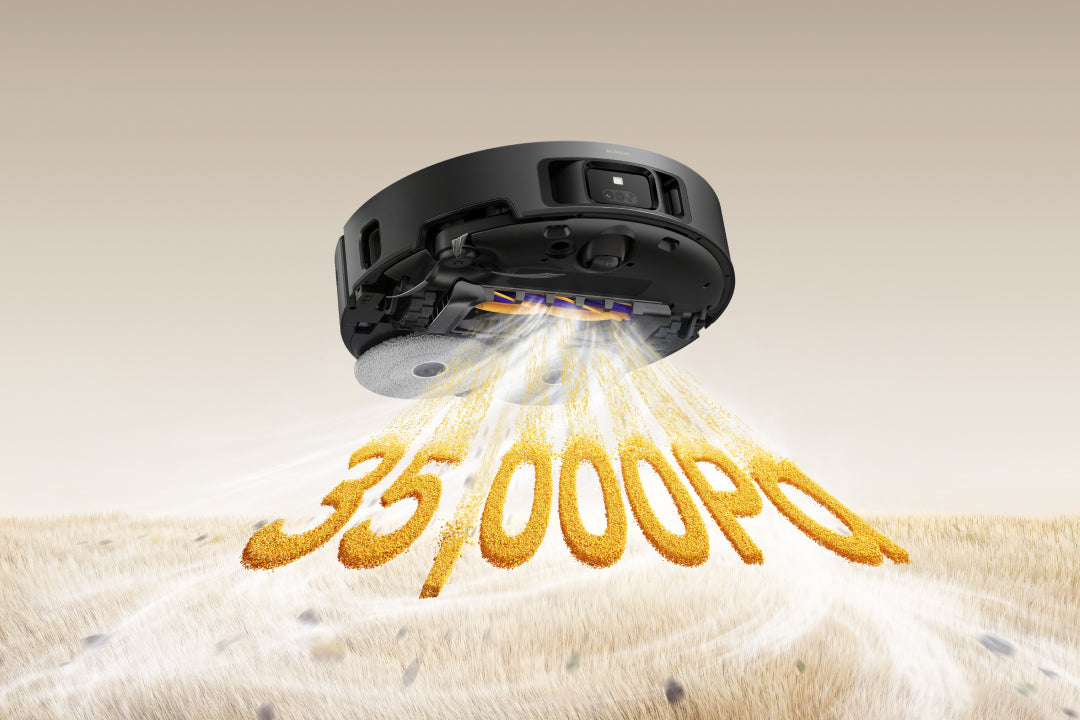 35.000 Pa Vormax-Saugkraft