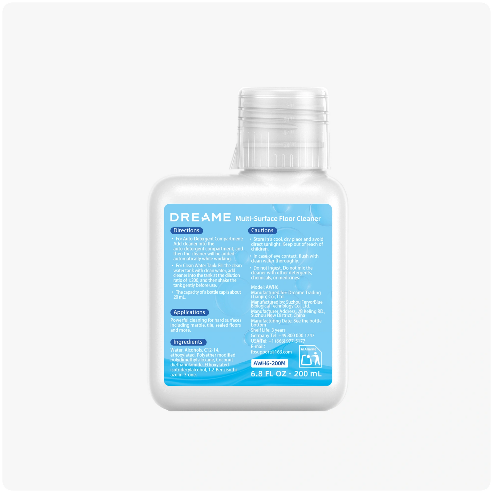 200 ml Reinigungslösung (AWH6)
x1