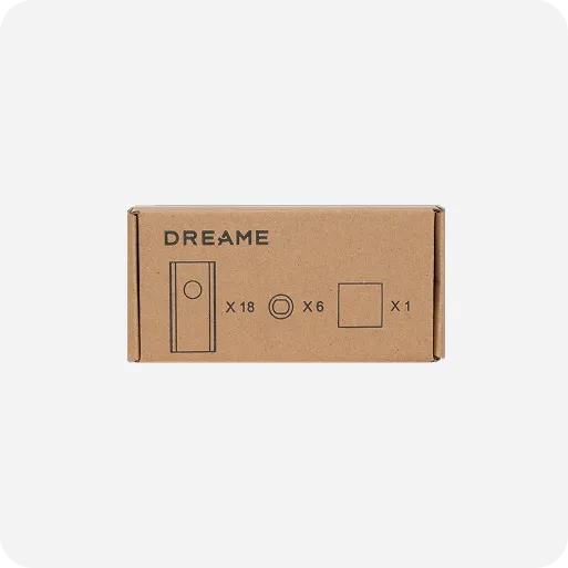 18x Ersatzklingen &amp; 6x Halterungen