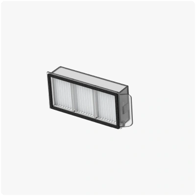 1 × Staubbehälterfilter (vormontiert)