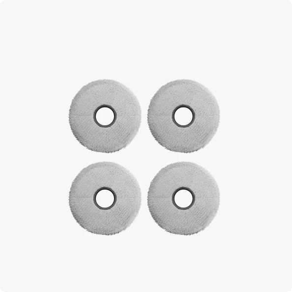 4 × Schwamm-Wischer-Pad (2 vormontiert)